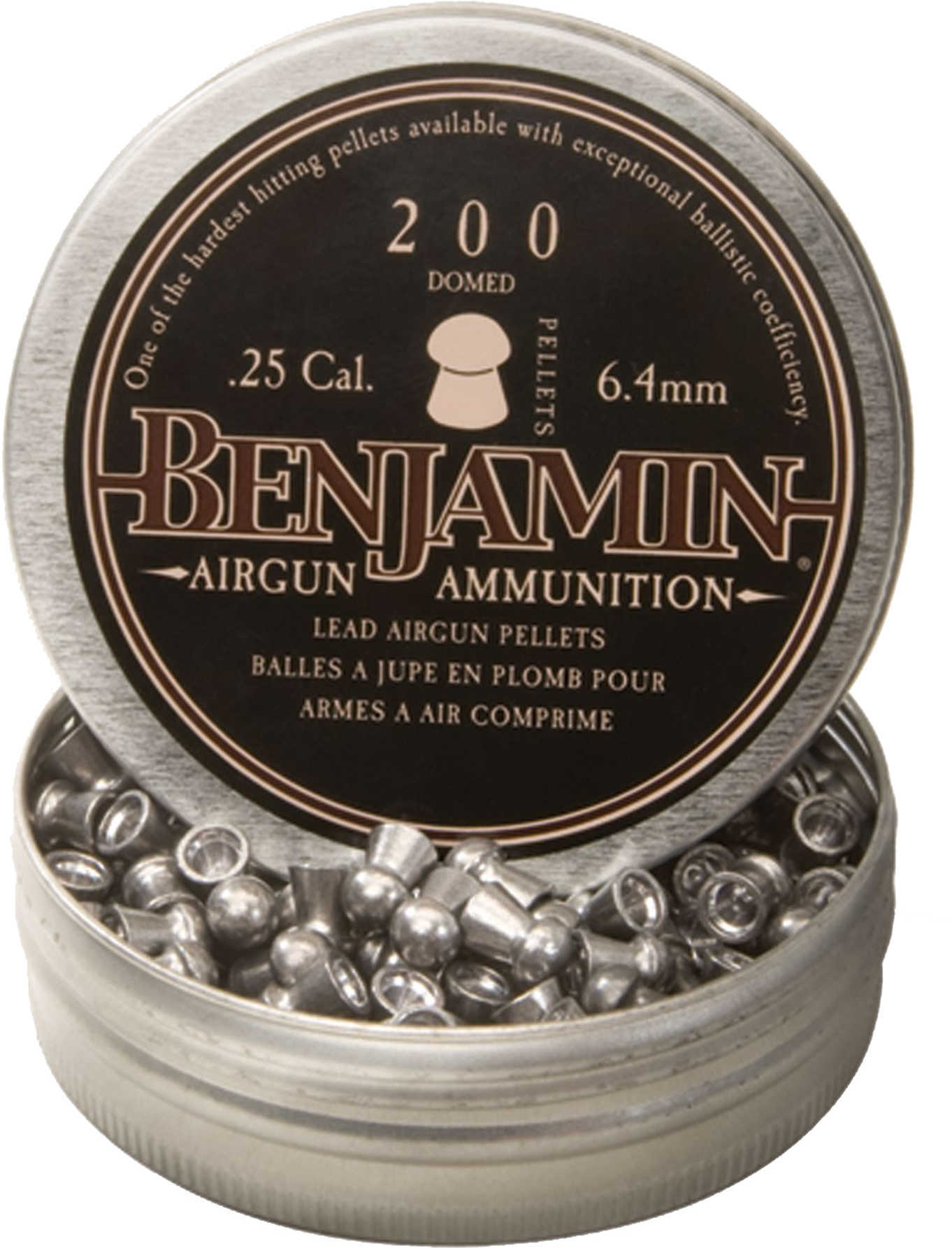 Benjamin Sheridan Pellets 25 Caliber DOMED Premier 200CT