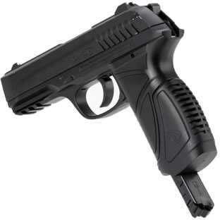 Gamo 611138254 PT-85 Blowback Co2 177 Pellet Pistol 16Rd Black Frame Textured Polymer Grip