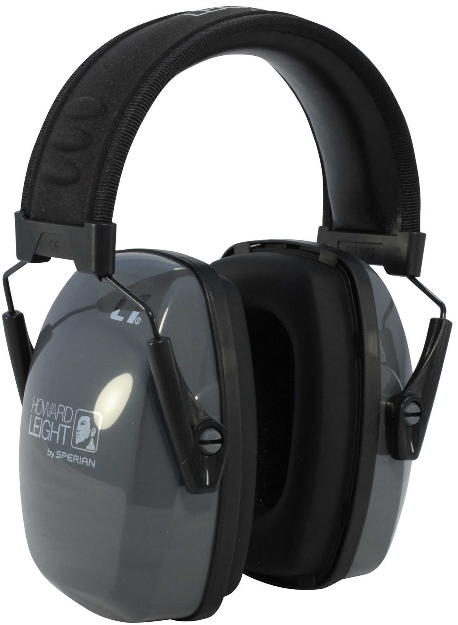 Howard LEIGHTNING L1 Low Profile Earmuff Black/Gray