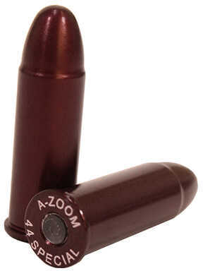 A-Zoom Precision Metal Snap Caps 44 Special, 6 Per Pack For Safety Training, Function Testing Or safely decocking withou