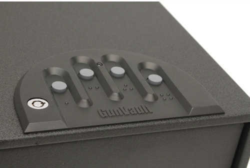 GunVault GV2000 Multi 16-Gauge Steel With Soft Foam Inside - Precise Fittings Are virtually Impossible To Pry Open - Ta
