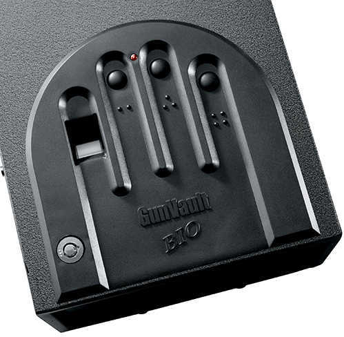 GunVault MultiVault Biometric 10.1"X7.9"X14" - Uses Fingerprint recognition To Access Safe Holds Up 30