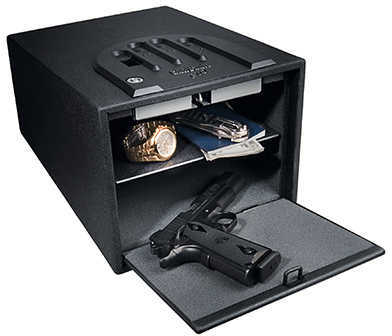 GunVault MultiVault Biometric 10.1"X7.9"X14" - Uses Fingerprint recognition To Access Safe Holds Up 30