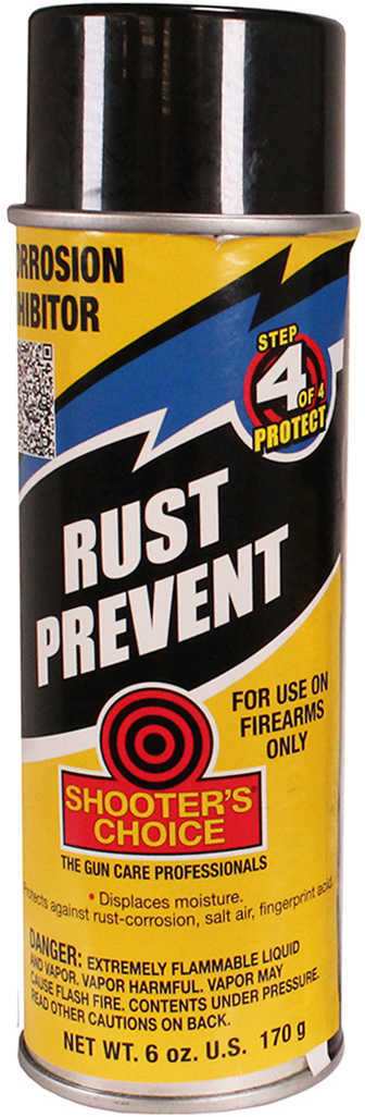 Rust Prevent Preservative/Lubricant 6 Oz Aerosol - Anti-Oxidant Moisture displacing Agent engineered To Preserve All Gun