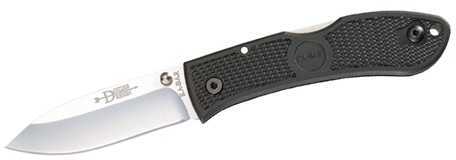 KA-BAR Knives Dozier Hunter Folding Knife 3" Drop Point Blade 7.25" Overall Length Plain Edge S35VN Blade Steel Matte Fi