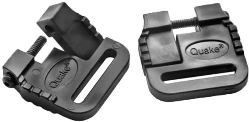 Quake Claw QD Standard Swivel 2 Pack Steel Construction Black 23401-2