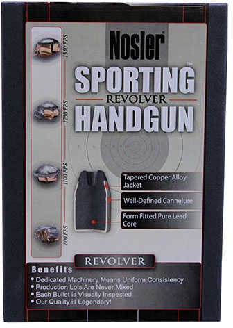 Nosler 44 Caliber 200 Grains Jhp Hgun;.429" 250/Box