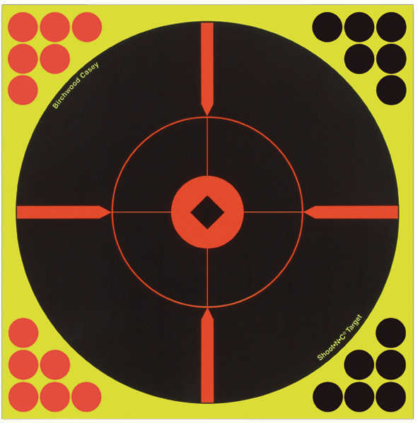 Birchwood Casey 34015 Shoot-N-C Self-Adhesive Targets Round X-Target 5 Pack 120