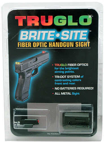 Truglo TG131K Brite-Site Fiber Optic Kimber 1911 Red Front/Green Rear Black