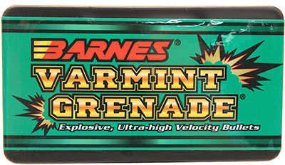 Barnes 22446 Varmint Grenade .224 30 Grains 250 Per Box