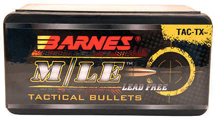 Barnes Bullets 30640 TAC-TX 458 Socom .458 300 GR Boat Tail 50 Box
