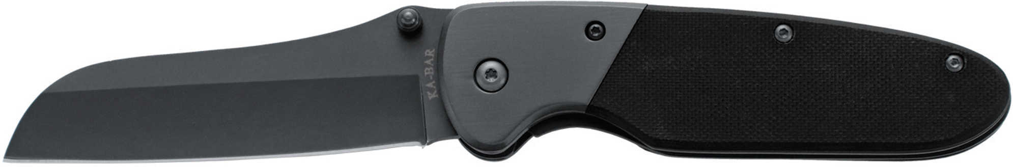 Ka-Bar 3078 Komodo Folder 3.5" 5Cr15 Stainless Steel Sheepsfoot G10 Black