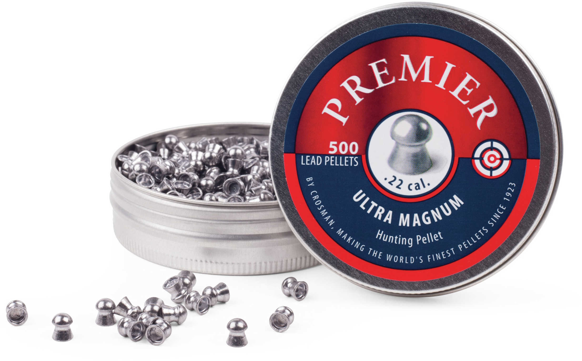 Crosman LDP22 Premier Pellets Domed .22 Silver 500 Count