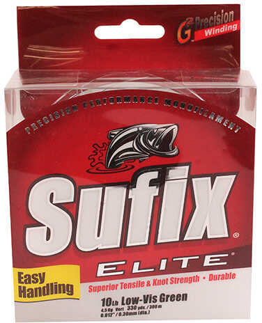 Sufix Elite Line 330Yd 10# Green Md#: 661-110G