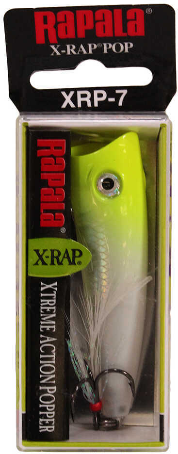 Rapala X-Rap Pop 2-3/4In 3/8Oz Chartreuse Ghost Md#: XRP07CGH