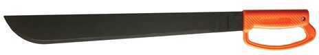 Ontario Filed Machete 18.0 in Black Blade Polymer Handle