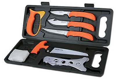 Outdoor Edge Wild PAK 8 Piece Game PROCESSING Kit With Hard Box
