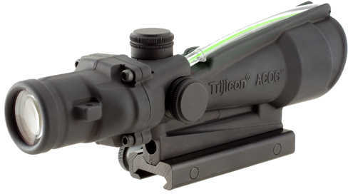 Trijicon 100161 ACOG 3.5x 35mm Obj 28.9 ft @ 100 yds FOV Black Matte Finish Dual Illuminated Crosshair 308 Ballistic Gre