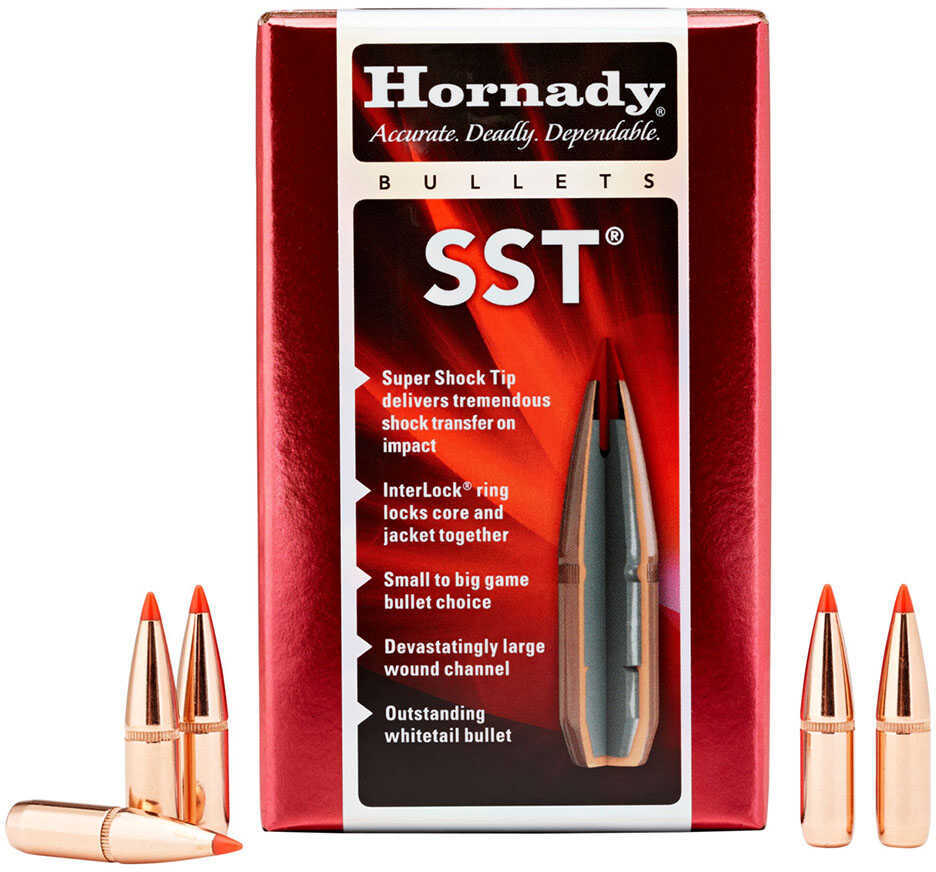 Hornady 30 Caliber .308 180 Grain SST 100/Box