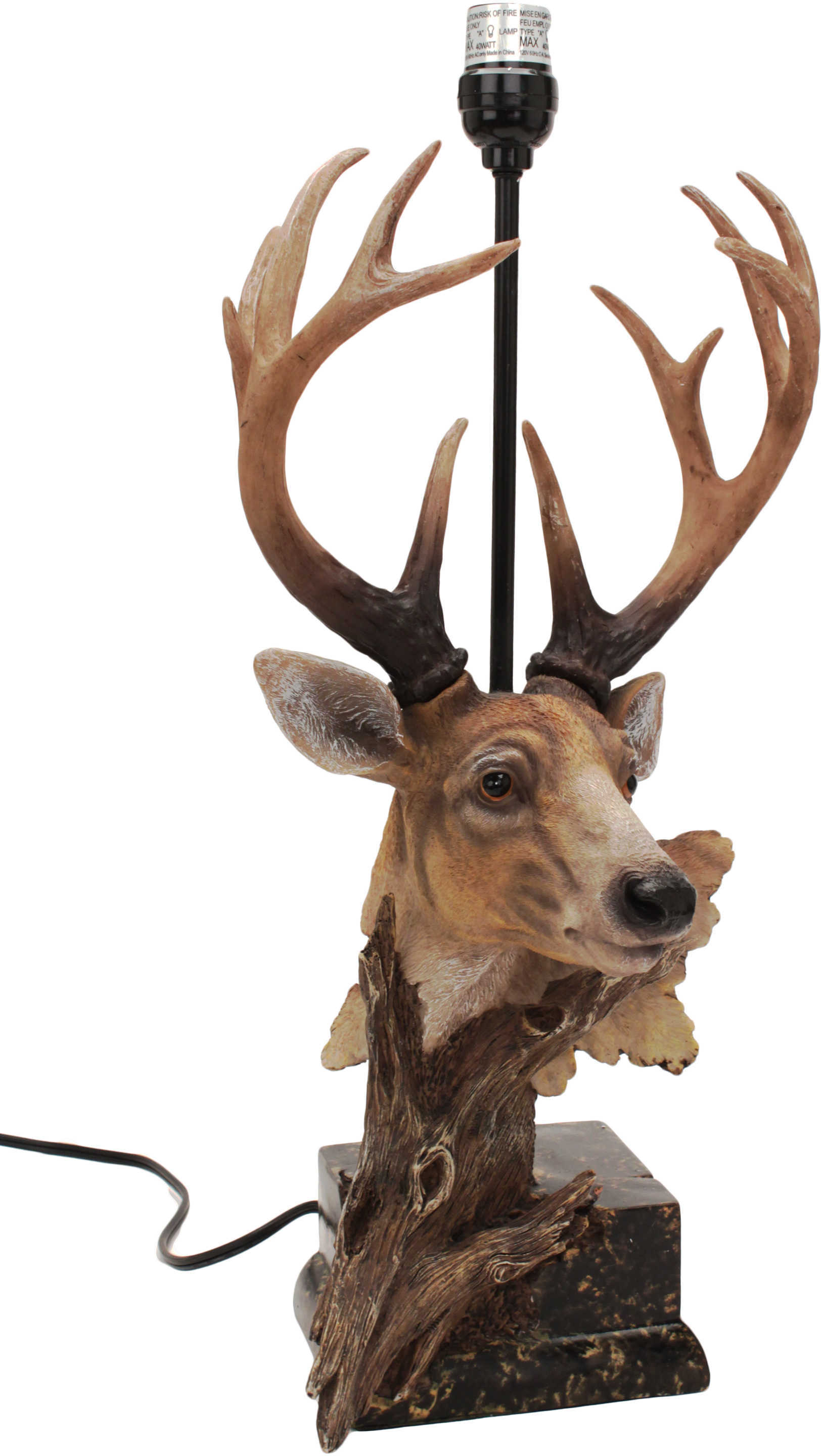 River's Edge Deer Table Lamp 27''H