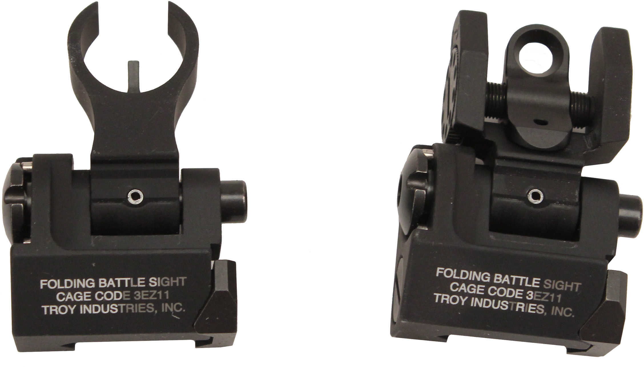 Troy BattleSight Micro Front and Rear Sight Picatinny Black Finish SSIG-IAR-SMBT-00