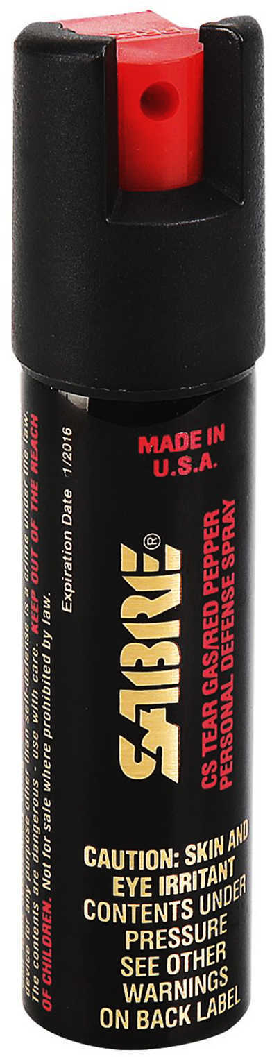 Sabre Pepper Spray .75oz Red CS Tear Gas & UV Dye P-22