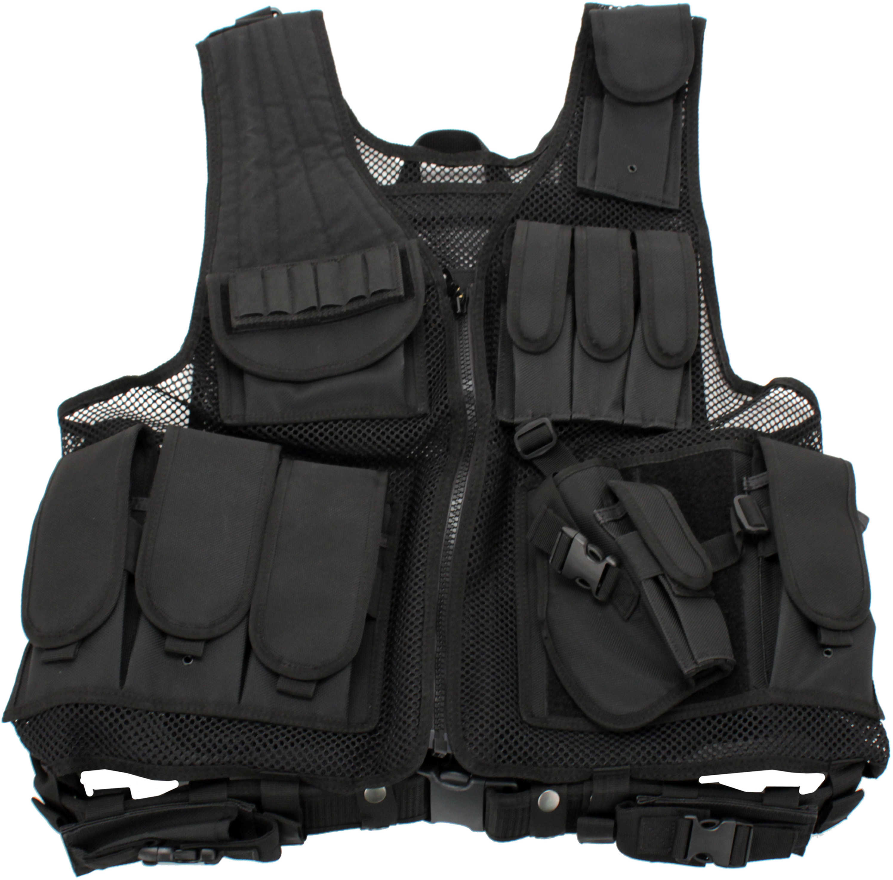 Galati Gear Vest Up To 54" Black Tactical GLV547B-M