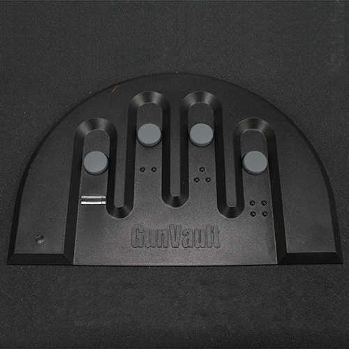 GunVault Radio Vault MicroVault Safe 11"X8"X2" Black MVB500