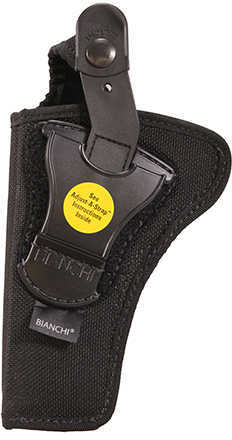 Bianchi Model #7001 AccuMold Holster Fits Medium/Large Revolver With 4" Barrel Thumb-Snap Right Hand Black 17743