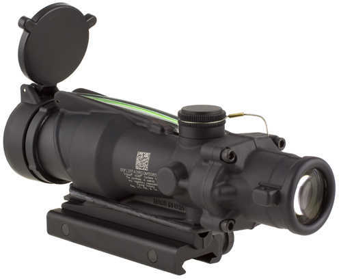 Trijicon 100229 ACOG 4x 32mm Obj 36.8 ft @ 100 yds FOV Black Matte Finish Illuminated Chevron