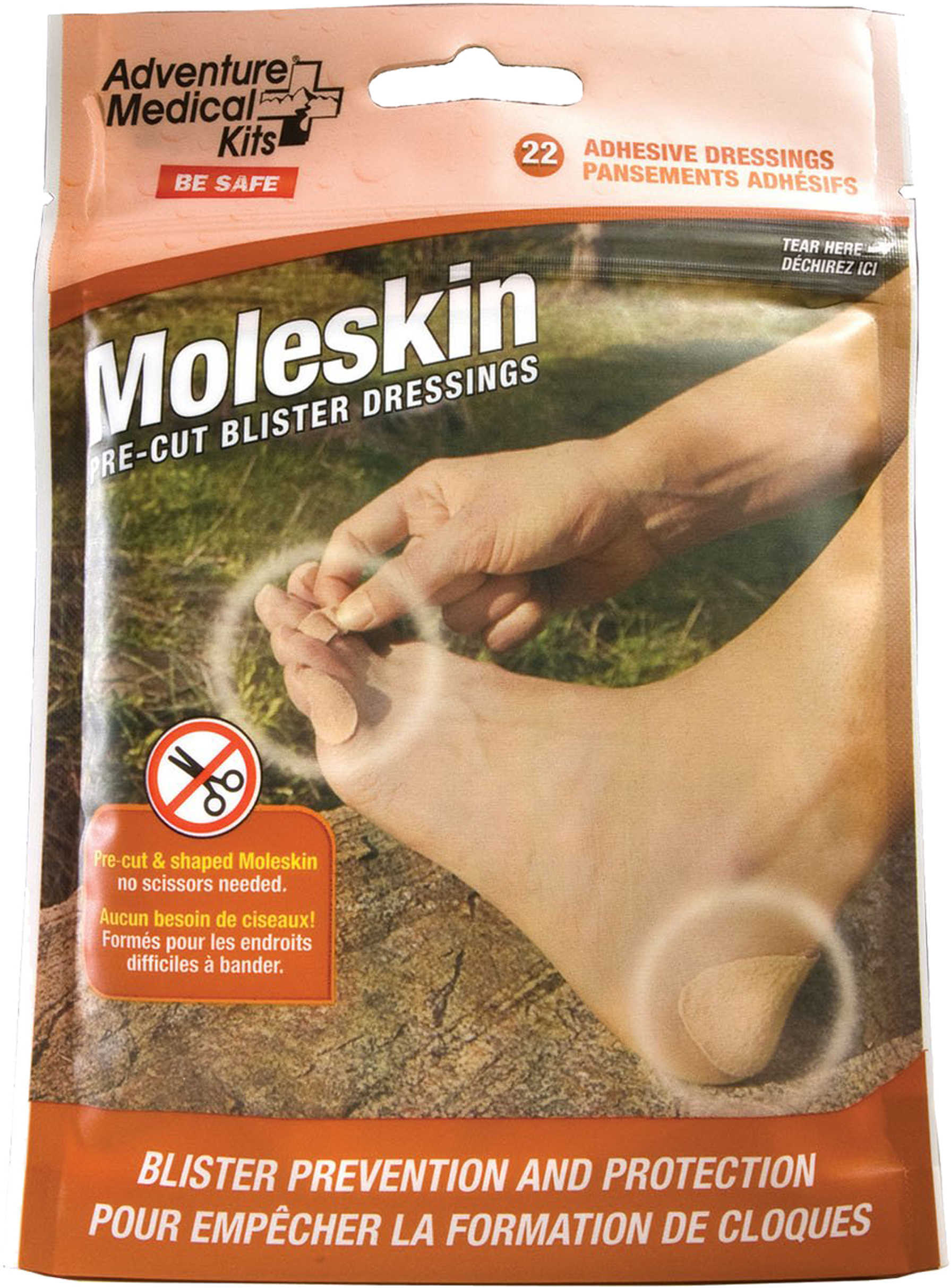 Adventure Medical Kits Moleskin Pre-Cut Blister Dressings