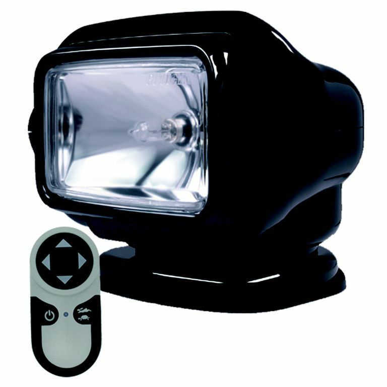 Golight Stryker Searchlight w/Wireless Handheld Remote - Magnetic Base - Black