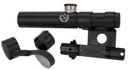 Firefield FF13024 PU Mosin-Nagant 3.5x 18mm Obj 21.4 ft @ 100 yds FOV 1" Tube Black Matte Finish Three Post