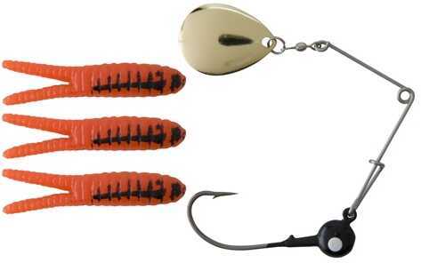 Johnson Beetle Spin 1/8oz Fire Orange/Craw