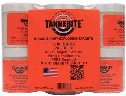 Tannerite Sports LLC Quarter Brick .25Lb Targets 4Pk