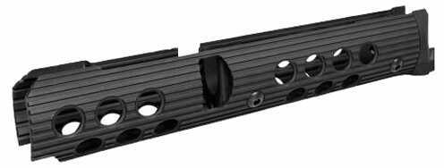 Troy SRAIAK1S0BT0 AK47 Extended Handguard Rail Set 5" Top 10" Bottom Alum Black