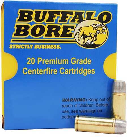 480 Ruger 410 Grain Lead 20 Rounds Buffalo Bore Ammunition