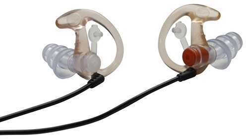 Sf EP4-MPR TRP FLANGED EARPLUGS Md Clear