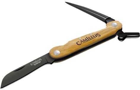 Camillus 7.5'' Folding Knife With Bamboo Handle 18589