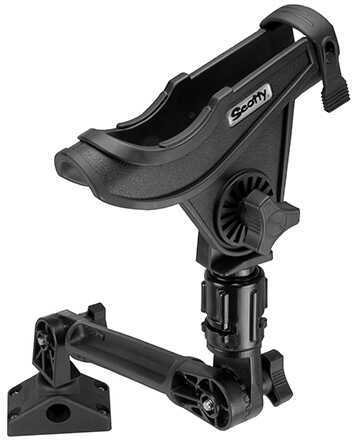 Scotty Baitcaster Rod Holder W/429 And W/241L, Black