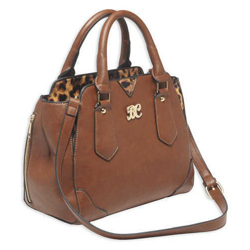 Bulldog BDP024 Satchel Style Purse Shoulder Universal Handgun Leather Chestnut