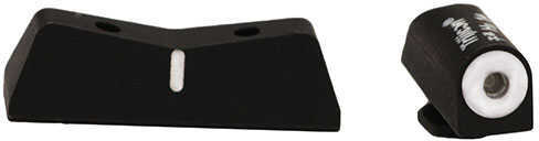 XS Sights GL0001S3 DXW Big Dot Compatible w/for Glock 171922-2426-2731-3638 Green w/White Black
