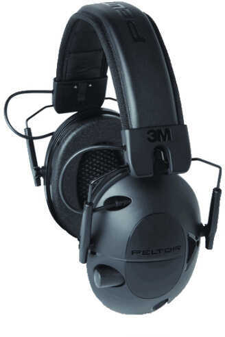 3M Peltor Tactical 100 Earmuffs NRR 22 Db Battery Operated Black 92493