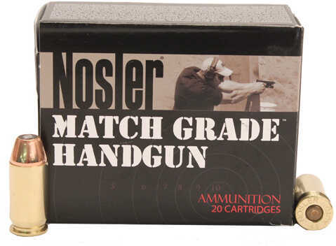 45 ACP 230 Grain Hollow Point 20 Rounds Nosler Ammunition