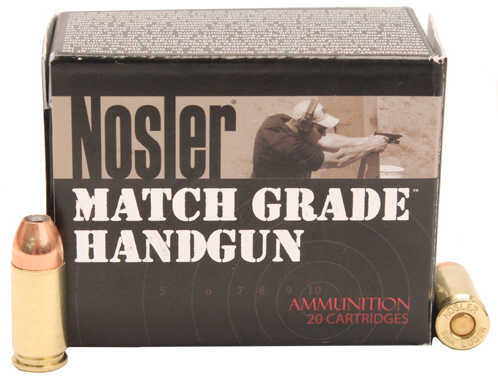 9mm Luger 124 Grain Hollow Point 20 Rounds Nosler Ammunition