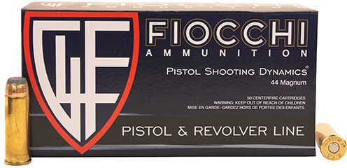 FIOCCHI 44 MAG 240GR JSP 50/BX