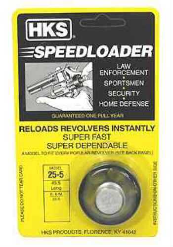 HKS Revolver Speedloader Actually Works Best With Cartridge Jiggle .45 Long Colt S&W 25-5