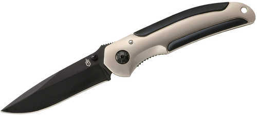 Gerber Folding Knife With Plain Edge Drop Point Blade Md: 05848