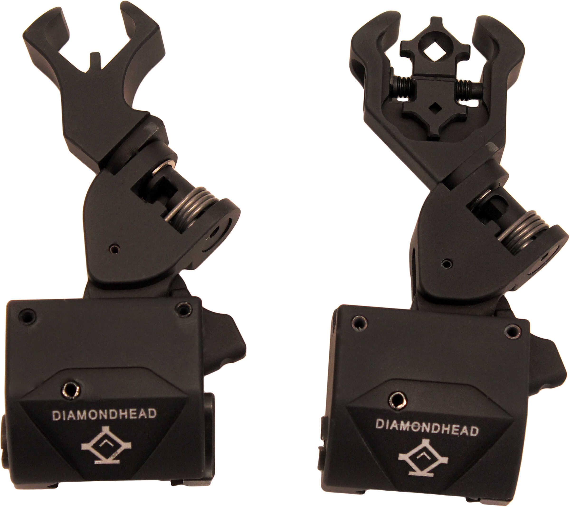 Diamondhead USA Inc. D-45 Swing Sights Integrated Sighting System (I.S.S.) Picatinny Black Front/Rear Flip