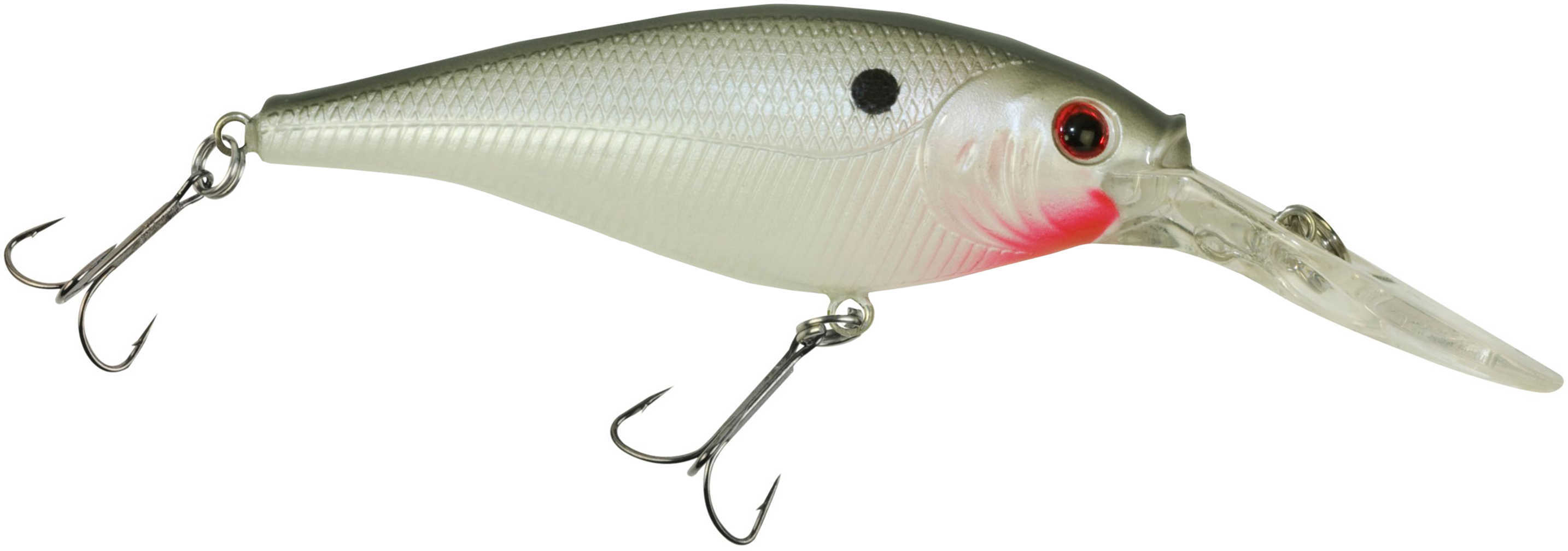 FLICKER SHAD 5CM 3/16OZ PEARL WHITE